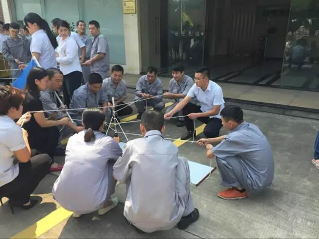金年会 金字招牌凝心聚力激扬青春素质拓展活动（图7）