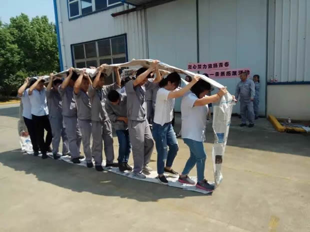 金年会 金字招牌凝心聚力激扬青春素质拓展活动（图13）