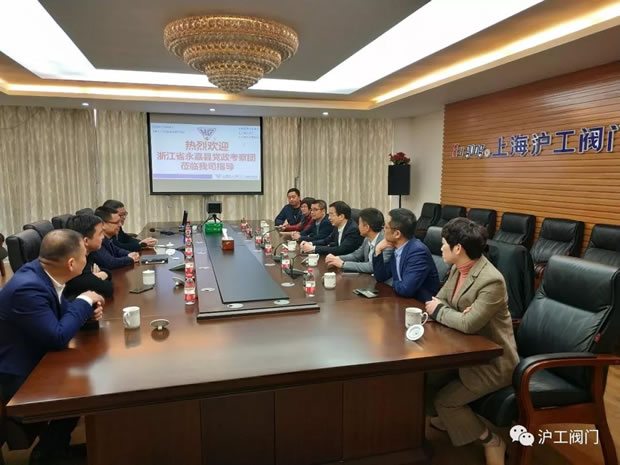浙江省永嘉县党政考察团考察金年会 金字招牌（图1）